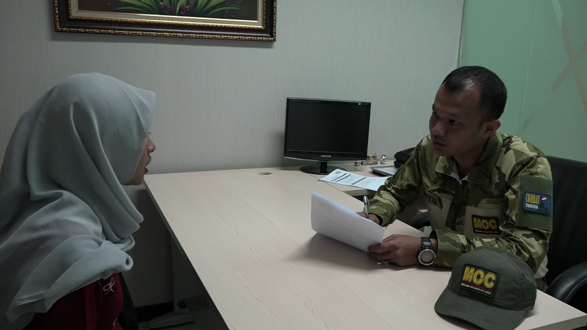 FOTO DOKUMENTASI: SESI OBSERVASI PSIKOLOGI